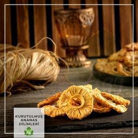 Kurutulmuş Ananas Dilimleri