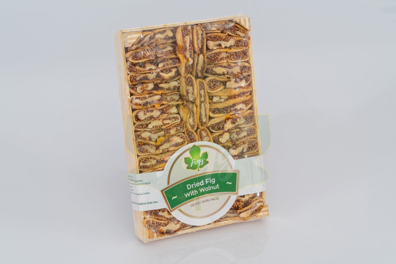 KESME CEVİZLİ KURU İNCİR 0,40 kg - Tahta