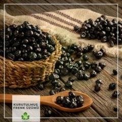 Kurutulmuş Siyah Frenk Üzümü (Şekerli)