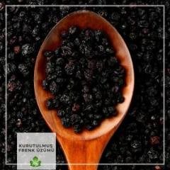 Kurutulmuş Siyah Frenk Üzümü (Şekerli)